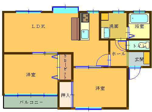 (間取) (間取)