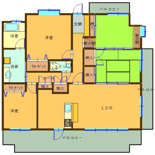 (間取)